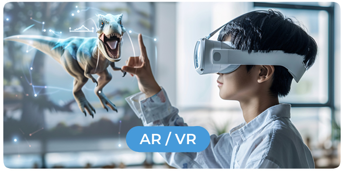 Augmented reality (AR) and Virtual Reality (VR)